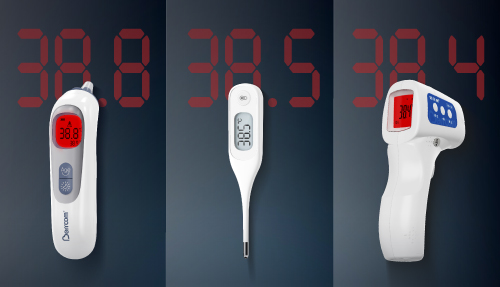 耳溫、腋溫、額溫全不同？哪個體溫計說了算？